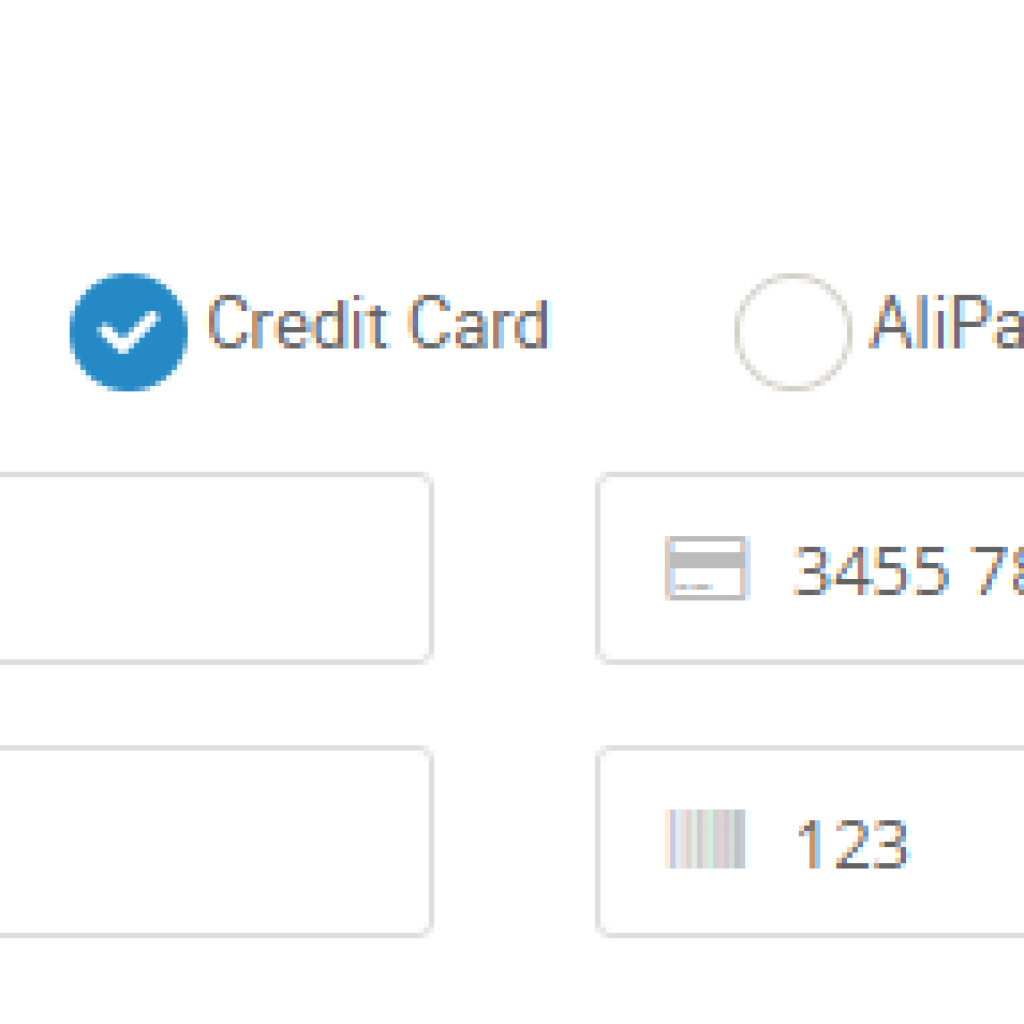Dien thong tin Credit Card