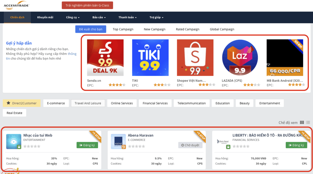 tao tai khoan tiep thi lien ket accesstrade 01