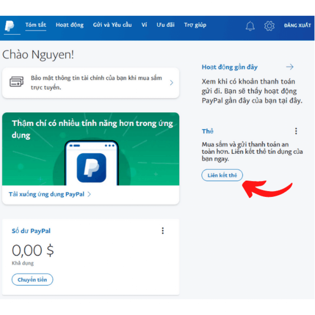 Hướng Dẫn Đăng ký Paypal Thanh Toán Online 7 Lien ket paypal voi the ngan hang kien thuc kiem tien online 00