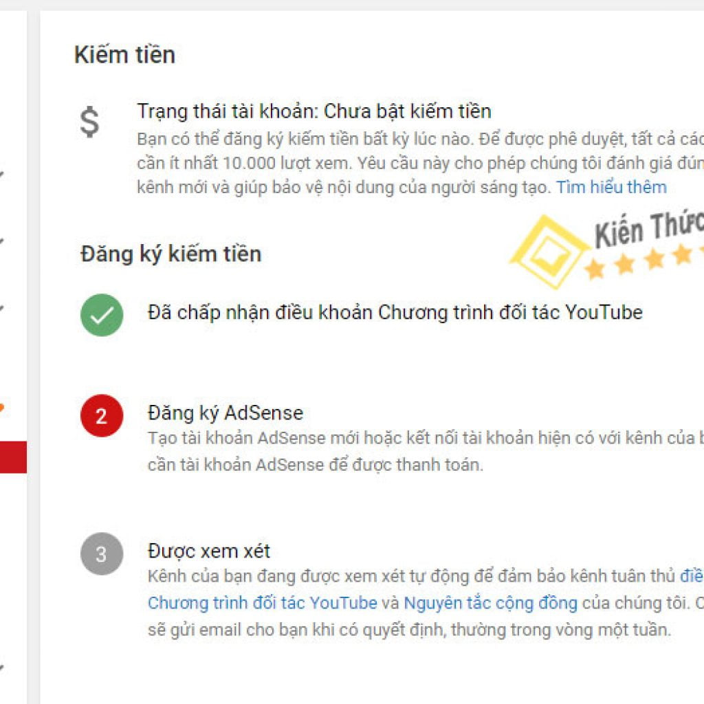 kien thuc kiem tien online youtube