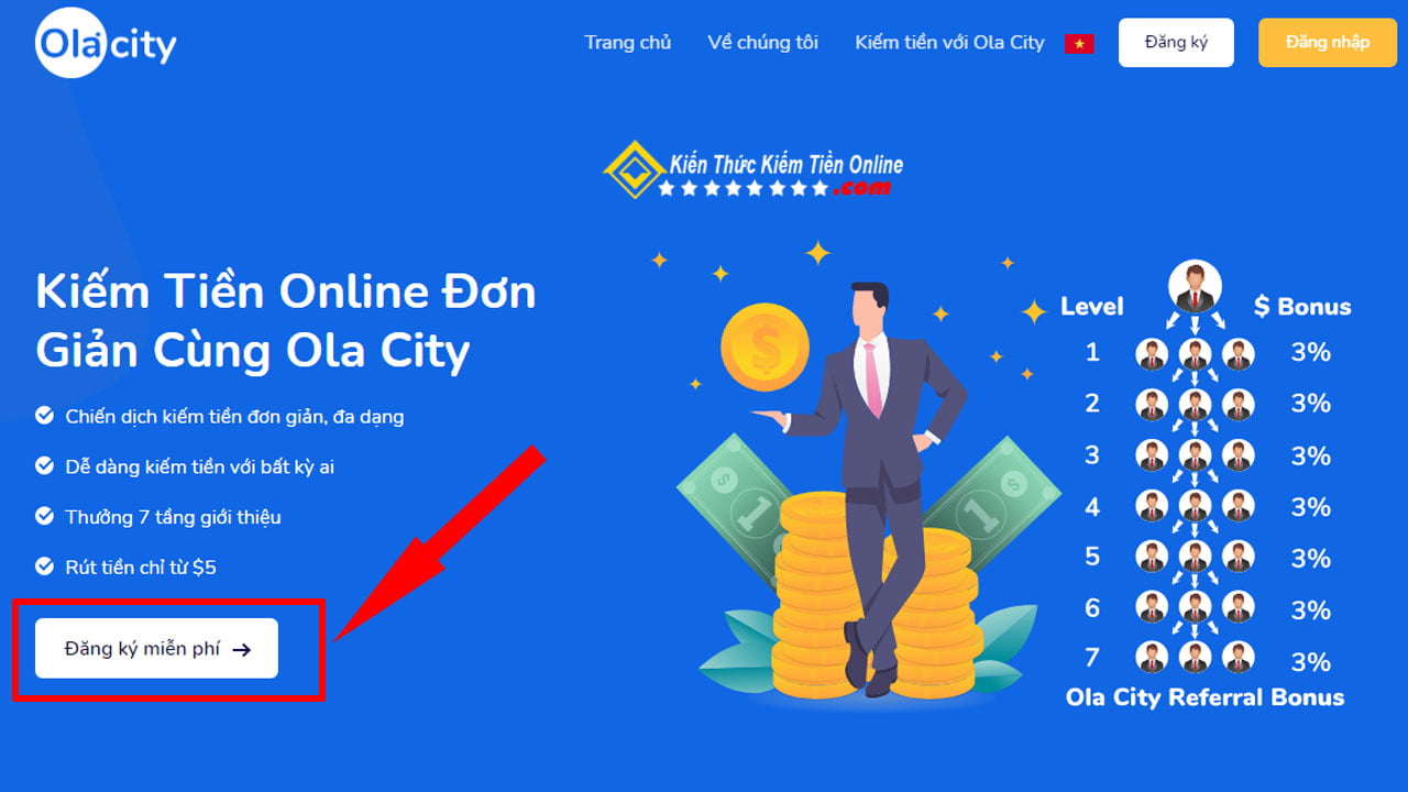 Huong dan dang ky kiem tien online cung OlaCity kien thuc kiem tien online 01