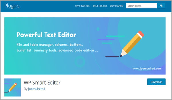 WP Smart Editor