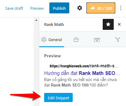 Rank Math Trends them bai viet moi rank mart pro 17