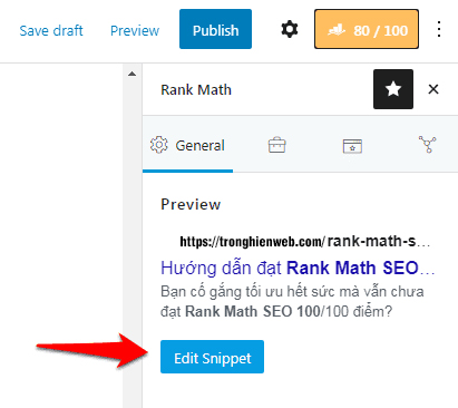 Rank Math Trends them bai viet moi rank mart pro 19