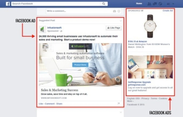 quảng cáo Facebook Marketing 