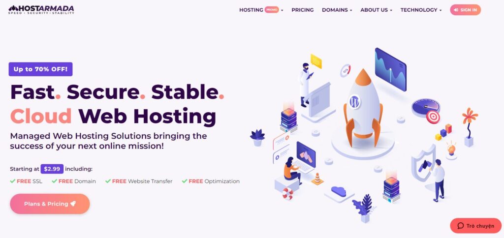 Hướng Dẫn Đăng Ký Host Armada Giá Rẻ Free Domain