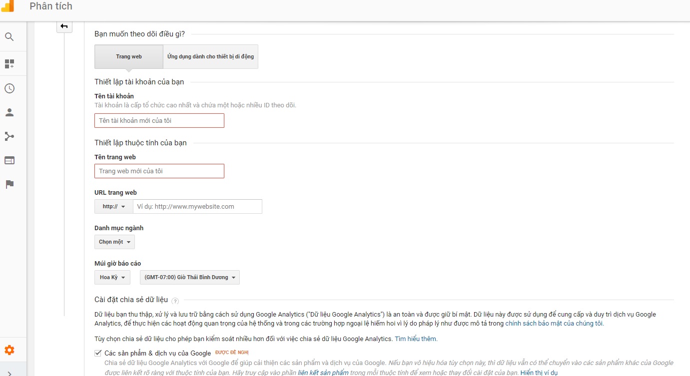 Kết nối Google Analytics Hỗ trợ Seo Web Top Google Digital Marketing