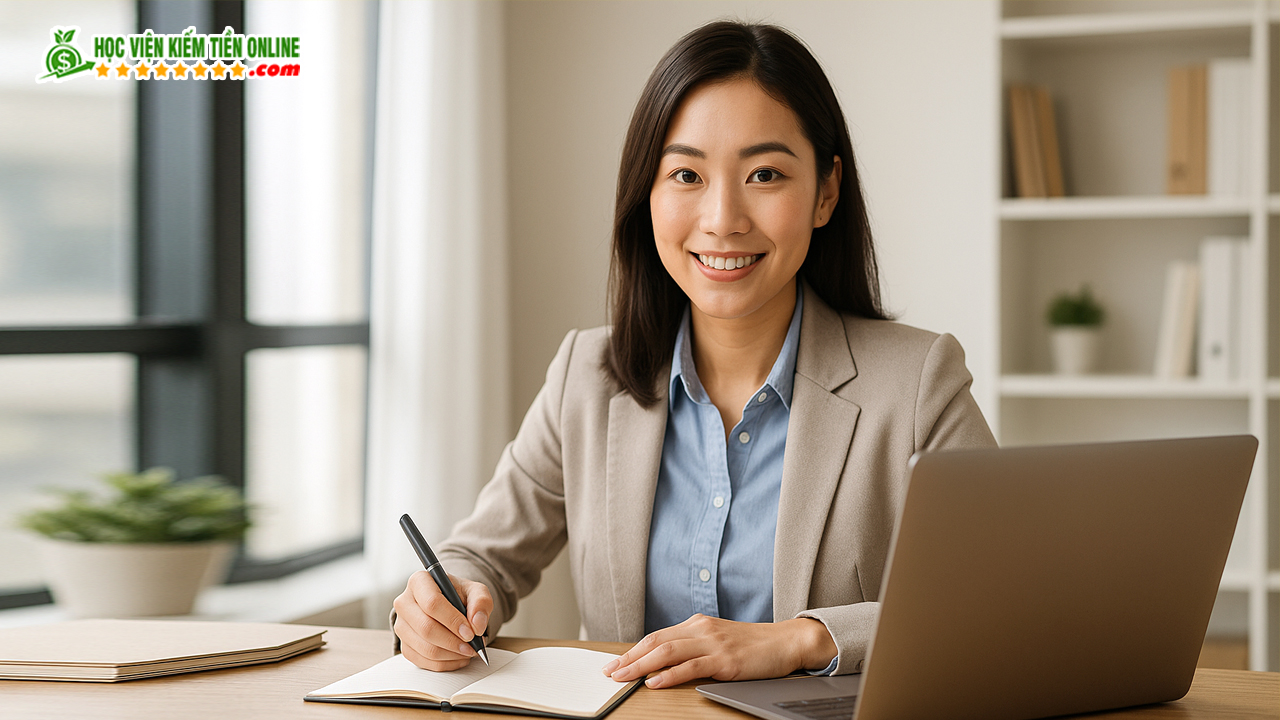 Học Viện Kiếm Tiền Online Cánh Cửa Đầu Tiên Đưa Bạn Đến Với Thu Nhập Thụ Động